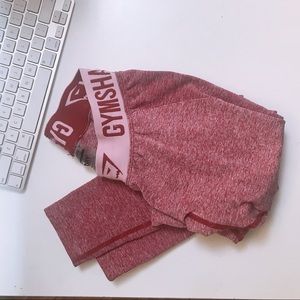 GYMSHARK flex (XS) all red